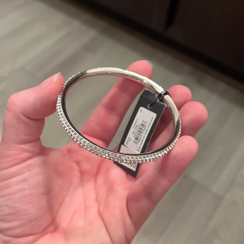 ♠️ kate spade ♠️ - Razzle Dazzle Bangle - Silver - Picture 4 of 10